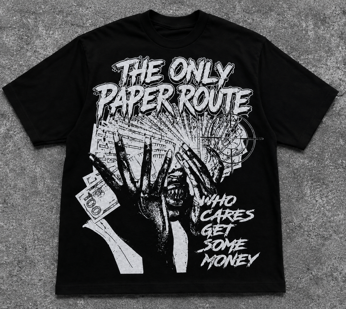 “Who Cares Get Some Money” Tee